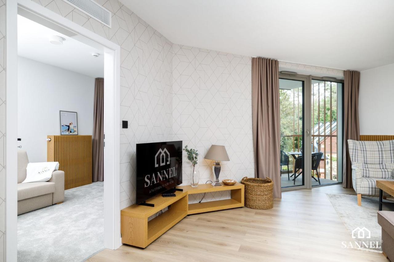 Apartament Golden Sand Z Dostepem Do Basenow,Jacuzzi,Strefy Saun- Pinea Apartments Pobierowo-Sannel Apartments For Rent Экстерьер фото